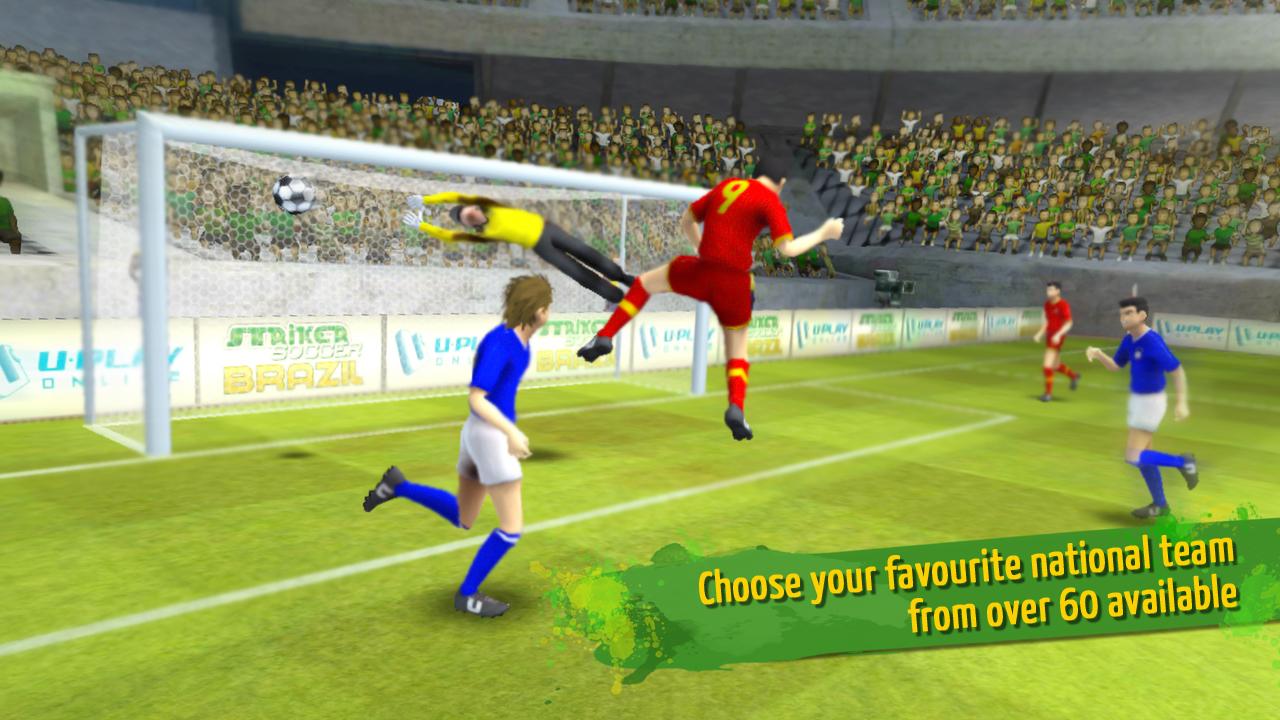Android application Striker Soccer Brazil TV screenshort