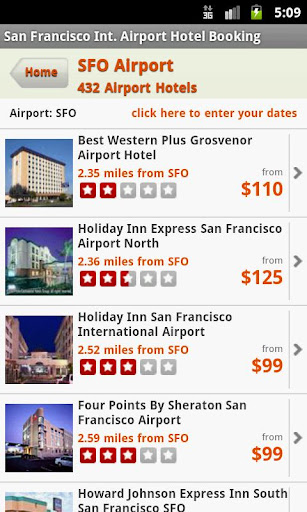 San Francisco Airport Hotels