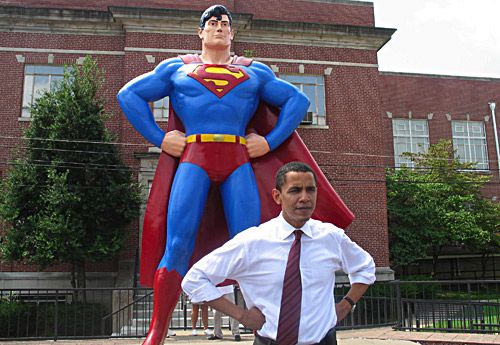 Barack Obama, Superman