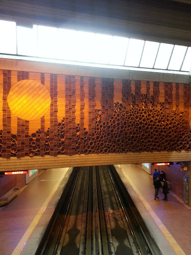 Mosaic of Metro Universite De Montreal 