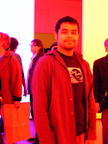 Light inside this exhibit kept changing.