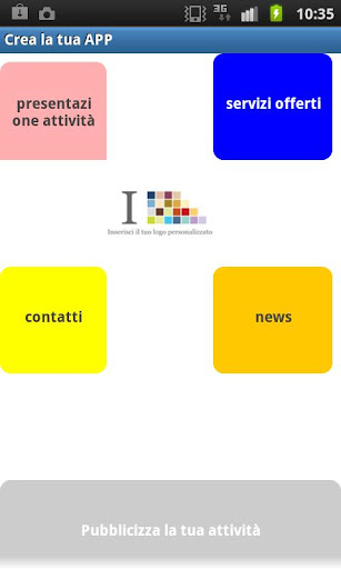 Crea la tua APP