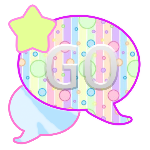 GO SMS THEME/PastelPolkaDots 個人化 App LOGO-APP開箱王