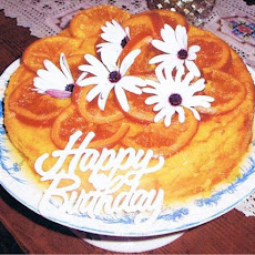 Orange & Almond Cake With Glace Oranges & Syrup