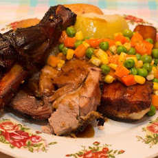 Garlic and Rosemary Lamb Roast