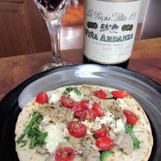 Artichoke Flatbread Grilled