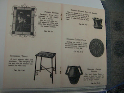 Early Catalog shows Moorish plate, Courtesy The Catalina Island Museum