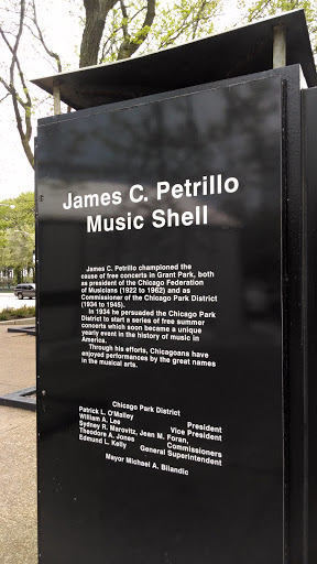 James C Petrillo Music Shell
