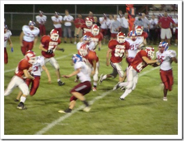 James gets some Varsity Action!