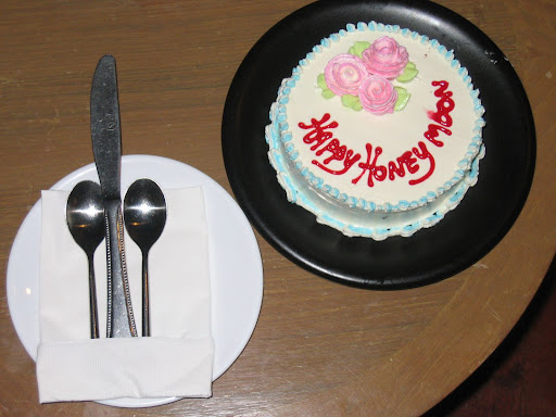 Happy Honeymoon Cake