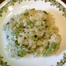 Cheesy Rice and Broccoli