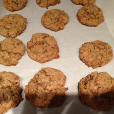 Coconut Toffee Oatmeal Cookies
