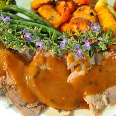 Drop Dead Gorgeous - Garlic Studded Roast Leg of Lamb