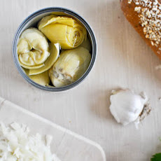 Cheesy Artichoke French Breads