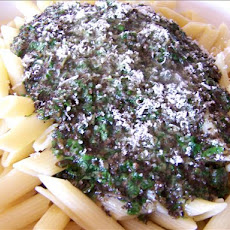 Provencal Pasta With Basil and Anchovy