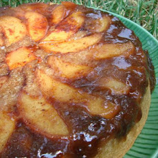 Light Peach Upside-Down Cake