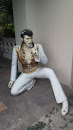 Singing Elvis Statue