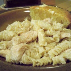 Dad's Semi-Homemade Chicken Alfredo