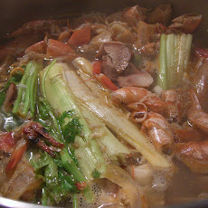 Radish & Shrimp Hot & Sour Soup (Asian)
