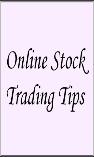 Online Stock Trading Tips