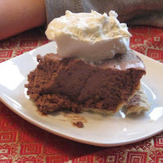 Mile-High Chocolate Cream Cheese Pie