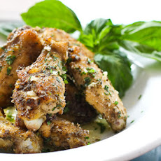 Baked Parmesan Garlic Chicken Wings Recipe