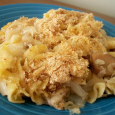 Noodles & Sauerkraut Casserole