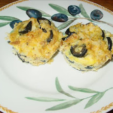 Cheesy tuna & rice muffinettes