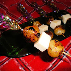 Balsamic Onion and Cheese Picks