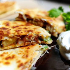 Grilled Chicken & Pineapple Quesadilla