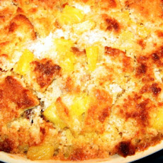 Pineapple Bread Casserole