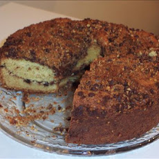 Awesome Chocolate Chip Streusel Coffee Cake