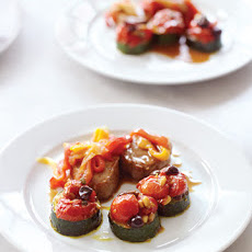 Pork Tenderloin Medallions with Piperade