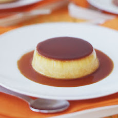 Coconut Flans with Coffee Caramel