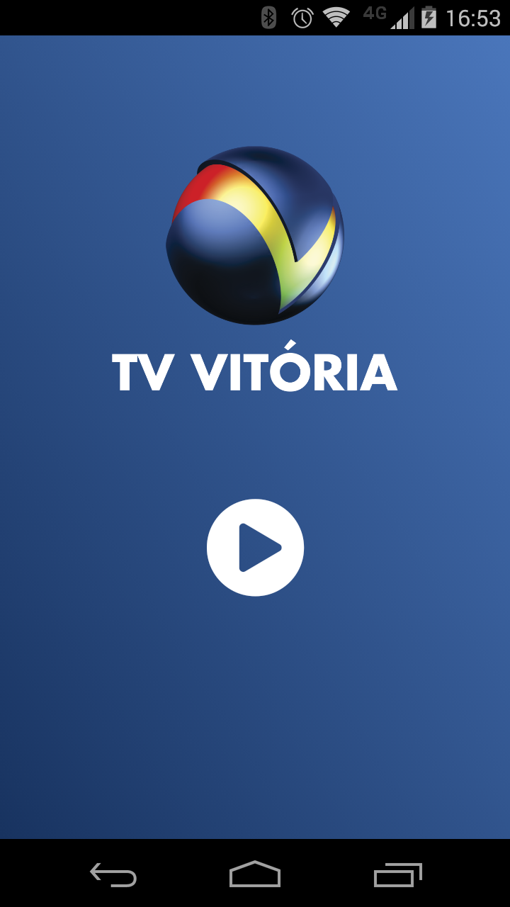 Android application TV Vitória screenshort