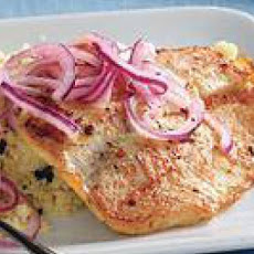 Lemon Tilapia with Garlic-Parsley Couscous