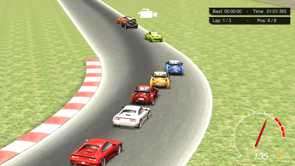 Android application Touring Racing screenshort