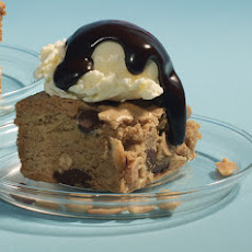Chocolate Chip and Peanut Blondies