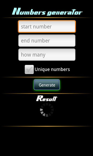 Number Generator Pro