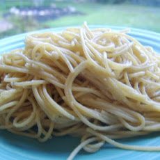 Buttery Angel Hair Pasta With Parmesan Cheese