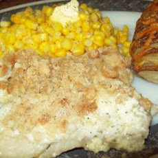 Halibut with Cream Sauce