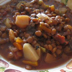 Sue's Lentil Soup