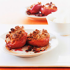 Amaretti-Stuffed Peaches