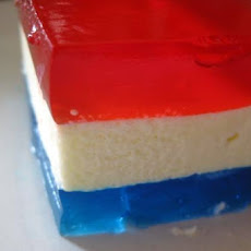 Red, White, and Blue Jello