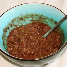 Chocolate-Peanut Butter Oatmeal