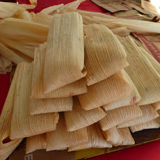 Tamales De Pollo Con Chile Verde- Green Chile Chicken Tamales