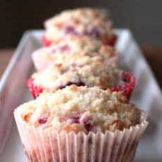 Mimi's Raspberry and Lemon Muffins With Streusel Topping