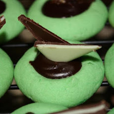 Kelly's Amazing Andes Mint Thumbprint Cookies