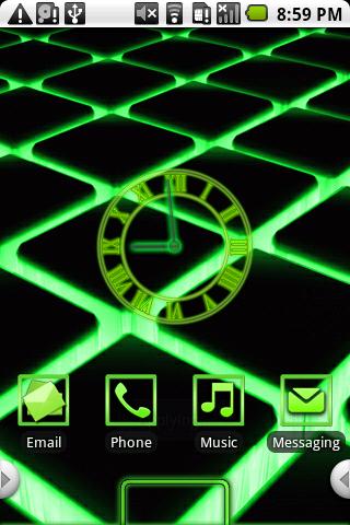 Glow Theme Green