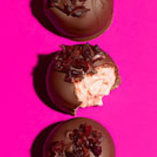 Cran-Raspberry Truffles